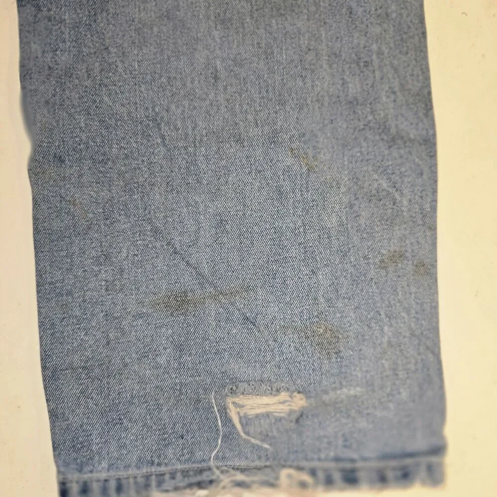 Ecko Unltd Baggy Carpenter Jeans Denim Embroidered Wash Mens Size 36 y2k